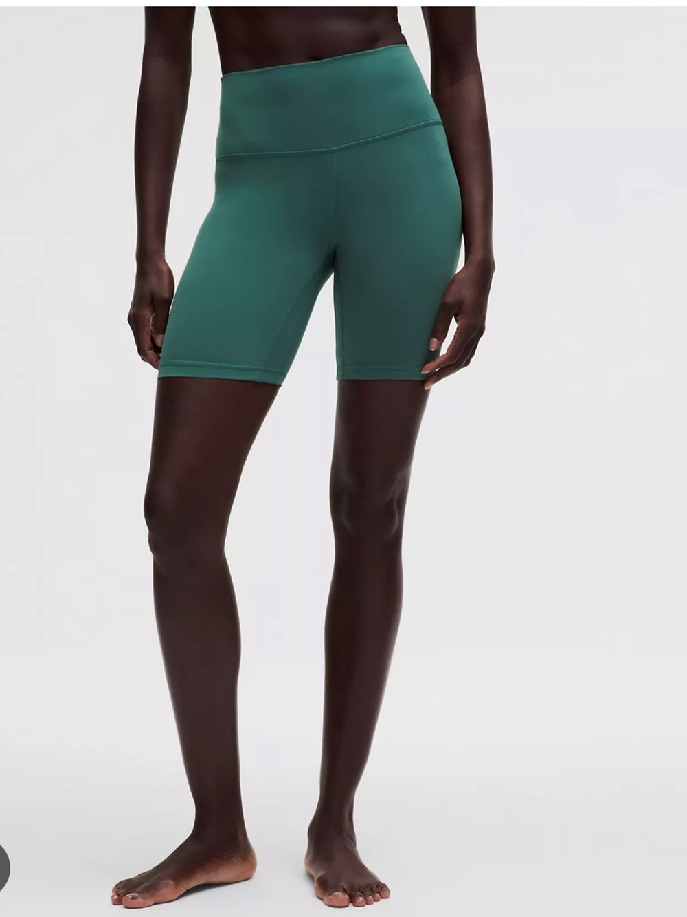 Worn Once!  Lululemon Wunder Train 6” Shorts - Deep Marina, Size 6